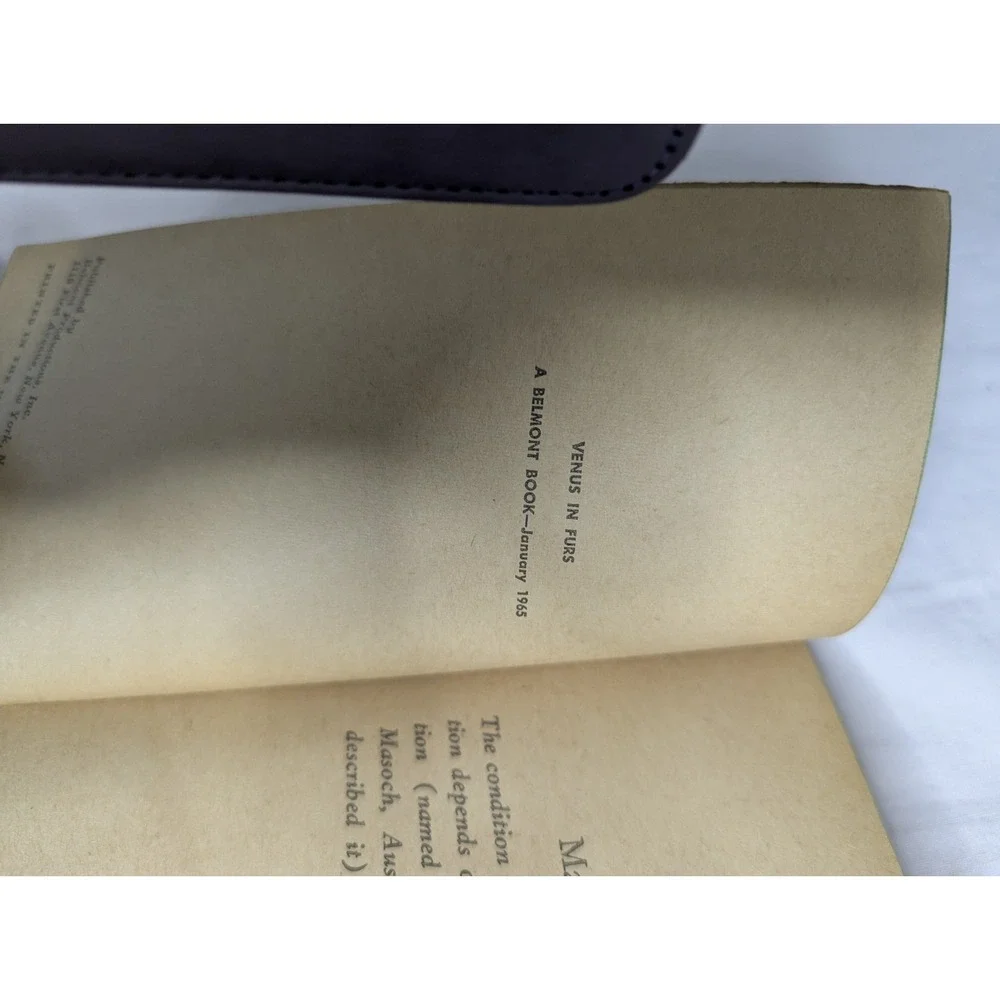 Venus in Furs Vintage first edition 1965 sexual Erotica book‎ Fetish submissive